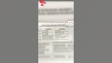 U.G./P.G. IMPROVEMENT EXAMINATION SCHEDULE - 2021 (REVISED) #mjpru #exam #2021 #2022 #bareilly