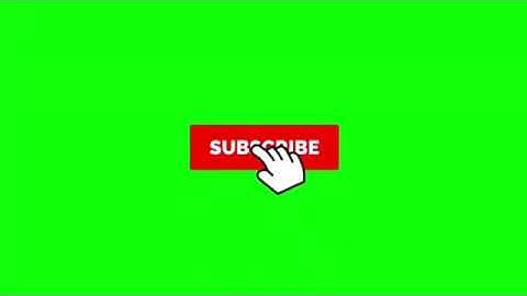 TOP ANIMATED YOUTUBE SUBSCRIBE & LIKE BUTTON GREEN SCREEN Original