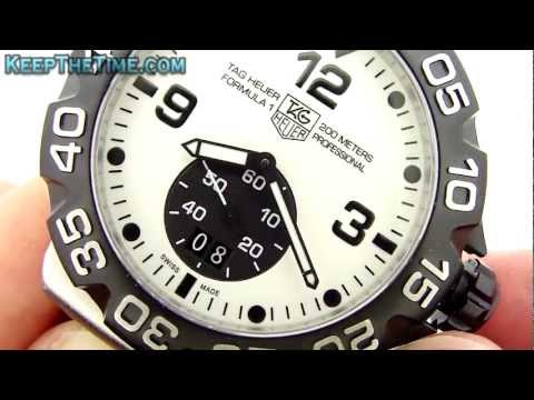 tag heuer f1 grande date lume dial