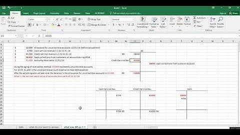 ch  5 net realizable accounts receivable