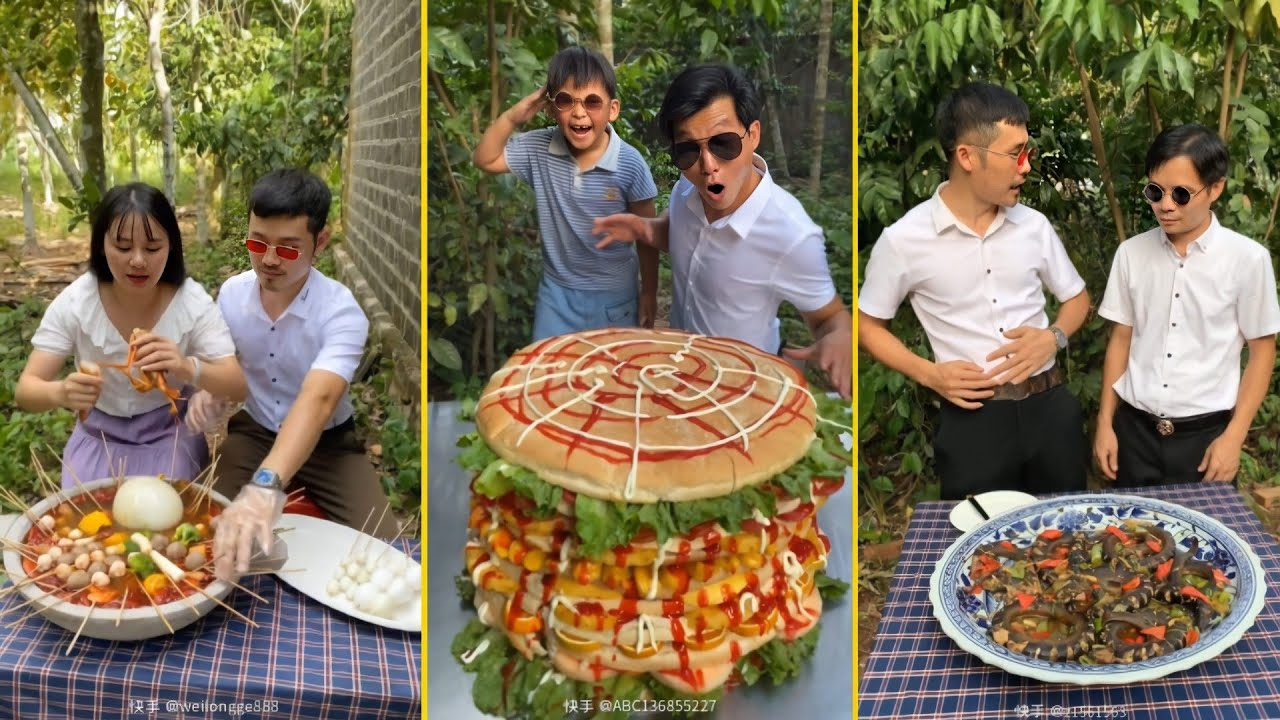 Thánh Nấu Ăn Siêu To Khổng Lồ - Tik Tok Trung Quốc
