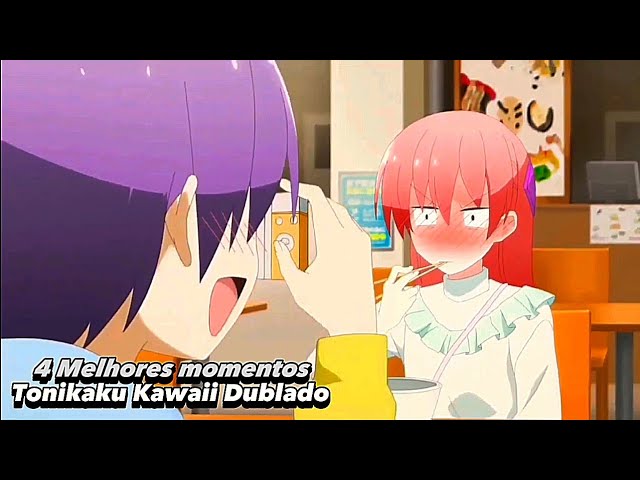 5 Melhores momentos de Tonikaku kawaii Dublado #1k 