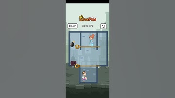 Love pins rescue puzzle gameing//pull the pin gameplay//Android iOS game