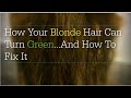 What To Do When Blonde Hair Turns Green...Adore Hair Dye Fails Me (Twice) Story time Plus Footage