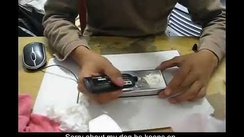 How to clean and remove scratches from an ipod