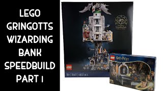 Lego Gringotts™ Wizarding Bank – Collectors' Edition 76417 Speed Build Part 1 - Gringotts Vault