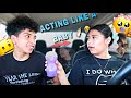 Acting Like A “BABY”  To See How My BOYFRIEND Reacts...  *HILARIOUS*
