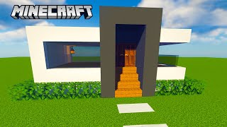 Amazing Cool Mini house in the style of Hi-Tech in MINECRAFT. How to Build a House in MINECRAFT