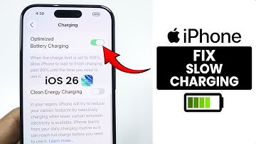 [iOS 26] How to Fix Slow Charging Issue on Any iPhone - Solve Slow Charging Problem