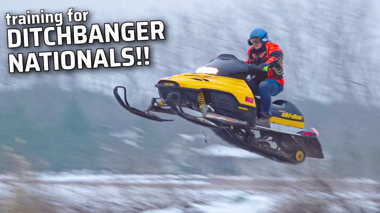 Frank SENDS an OLD SCHOOL training for ERX DITCHBANGER! - YouTube