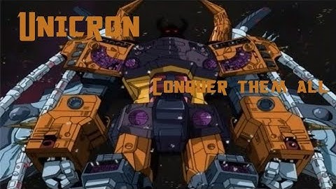 Unicron Tribute