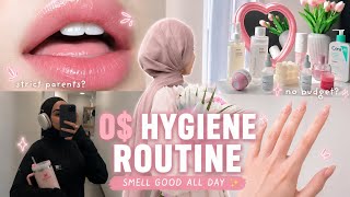 "0 Rupee Hygiene Habits Every Girl Should Know ✨ (Instant Glow Up)" | no money big chage!