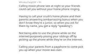 Things the Older Generation did that Younger Generation will never Experience.