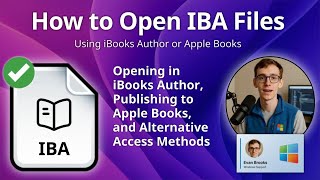 How to Open IBA Files (iBooks Author or Apple Books)