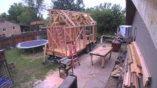 Construction Time-Lapse: Zack Giffin's Tiny House