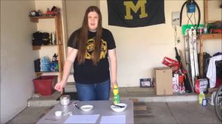 Invisible Ink Science Experiment