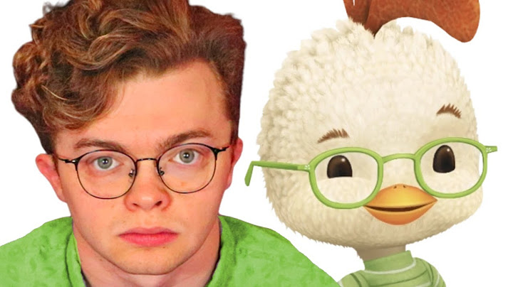 STOP SAYING I LOOK LIKE CHICKEN LITTLE!!!