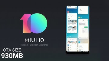 MIUI 10 OTA UPDATES FOR  Mi 8 SE & Mi Mix 2  10.0.1.0 OEBCNFH|ODECNFH