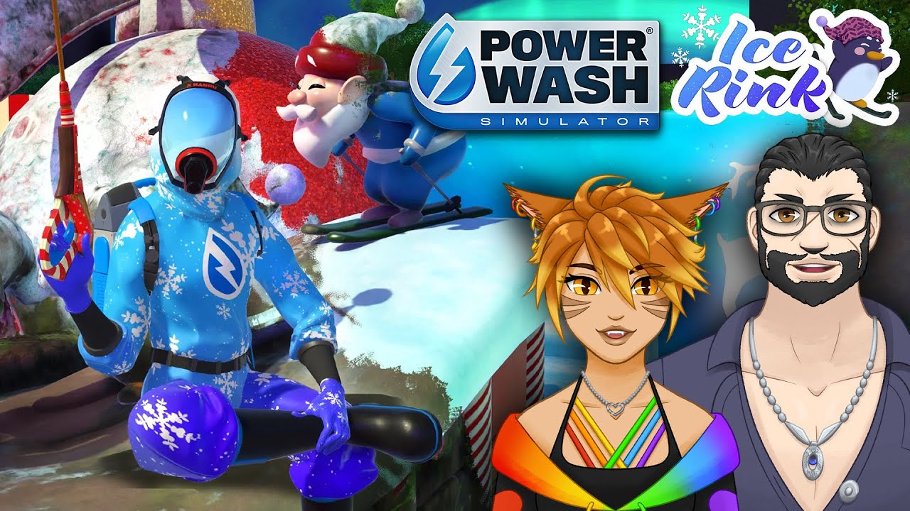 Clean the Ice Rink! ~PowerWash Simulator: Winter 2024 Free DLC~ w/ Fyndir