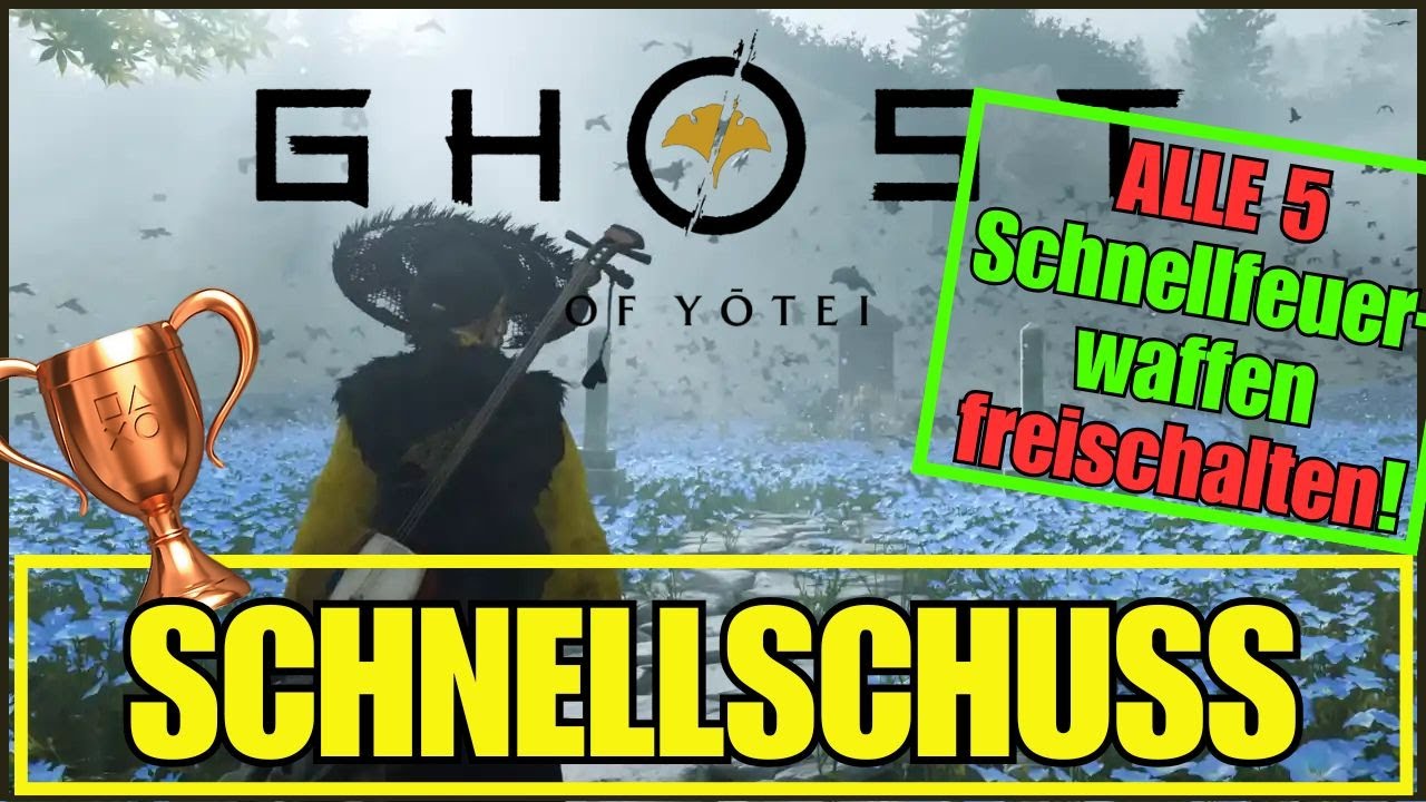 Ghost of Yotei – Schnellschuss 🏆 | Alle Schnellfeuerwaffen freischalten (Guide)