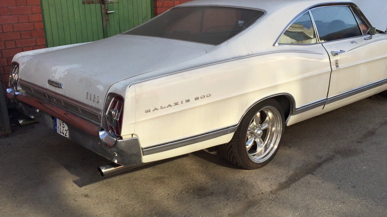 Ford Galaxie 1967 two door with FE 390 and Custom exhaust