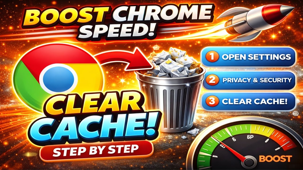 How to Clear Cache in Google Chrome | Delete Browser Cache - YouTube