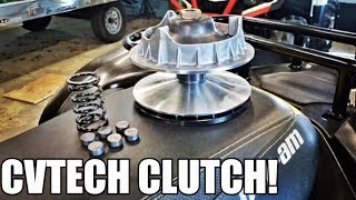 CVTech Clutch on Can-am! AMAZING RESULTS!!