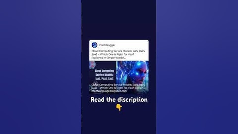 Cloud Computing Service Models: IaaS, PaaS, SaaS #cloudcomputing #database #clouds #dataanalytics