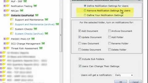 DocumentViewer and Email Notification Service