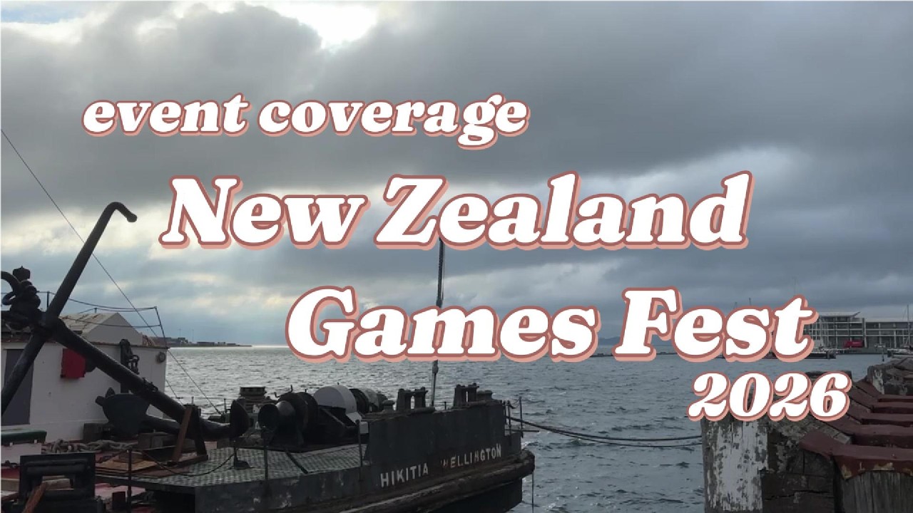 Event Vlog: New Zealand Games Festival '26 | Wellington, NZ