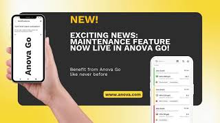 Maintenance Feature Now Live in Anova Go!