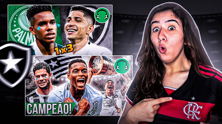 REACT ♫ BOTAFOGO É CAMPEÃO DA LIBERTADORES 🔥♫ BOTAFOGO ATROPELA O PALMEIRAS e REASSUME A LIDERANÇA!
