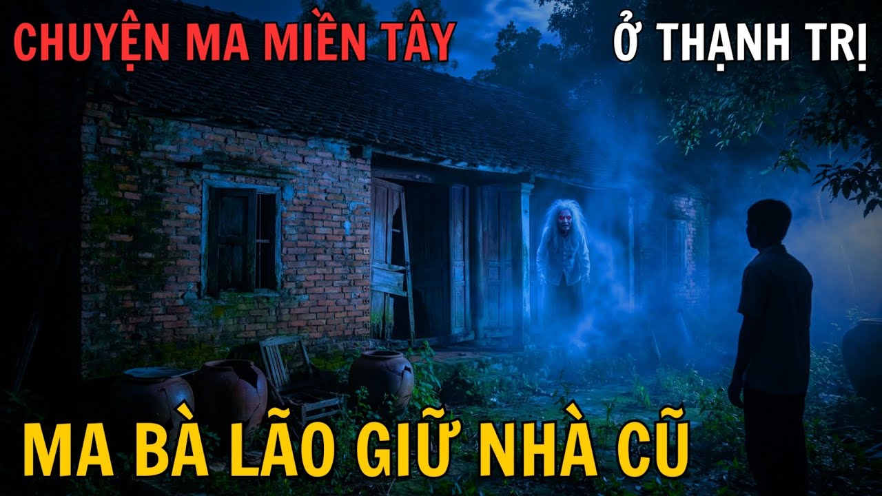 Ma bà lão giữ nhà cũ ở Thạnh Trị