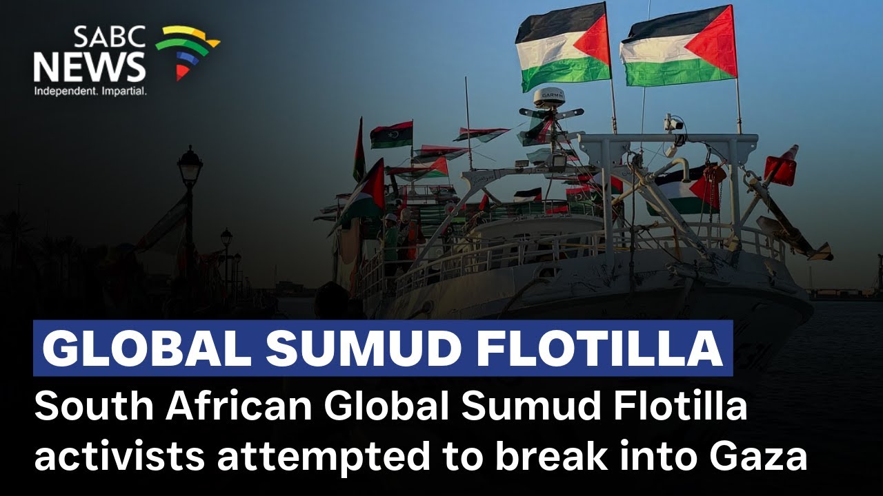 SA Flotilla activists back home after bid to break Gaza siege - Chriselda Lewis reports