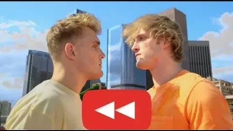 Logan Paul & Jake Paul FIGHT At Youtube Rewind!!!