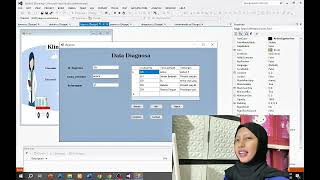 Project UAS Membuat aplikasi klinik menggunakan C# database MySQL [Afrida.M.P_122411054]