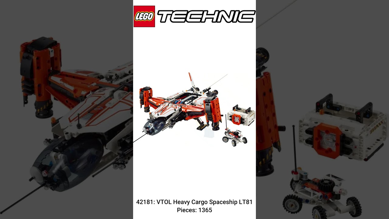 LEGO Technic 42181 - VTOL Heavy Cargo Spaceship LT81 (LEGO 2024)