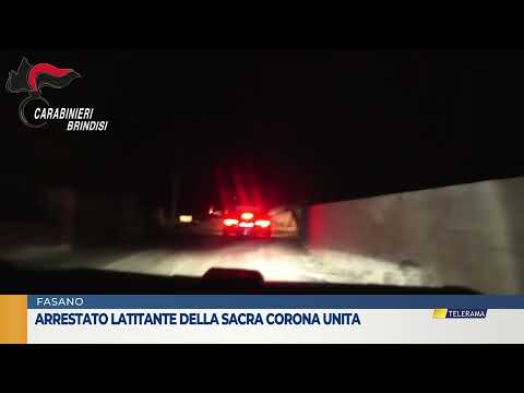 Video Arrestato latitante della Sacra Corona Unita