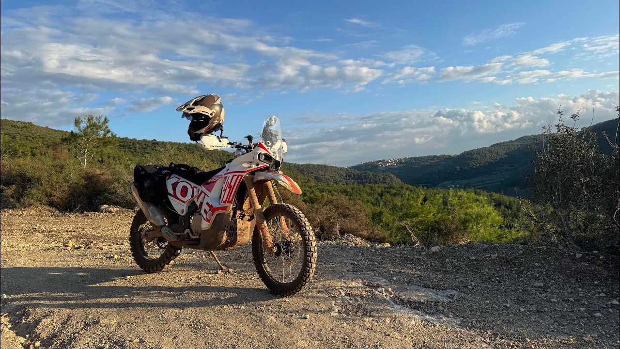 Testing my Kove 450 Rally 2025 on steep and rocky single track 