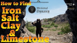 Medieval Dynasty Iron Salt Limestone Clay Locations