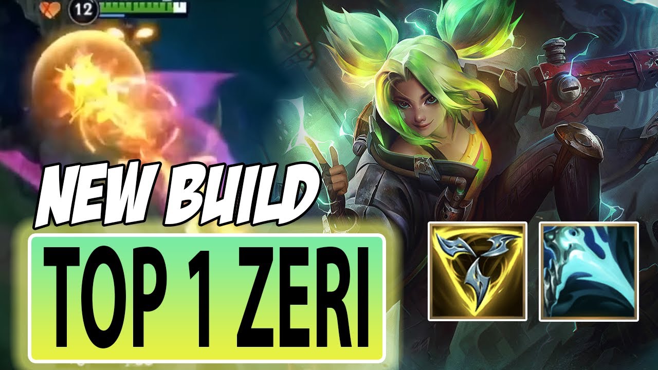 Wild Rift Zeri Project ASÍ JUEGA LA TOP 1 ZERI CON UNA BUILD NUEVA! | SamCro - Wild Rift - YouTube