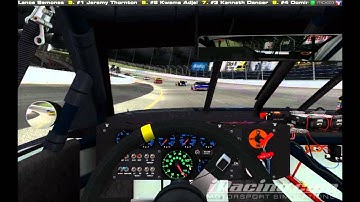 Iracing Crash - Nascar Class B Big Pile Up