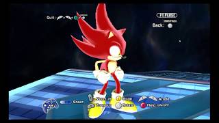 Dolphin Mod Showcase | SMG5 And Fire Sonic Mod SSBB