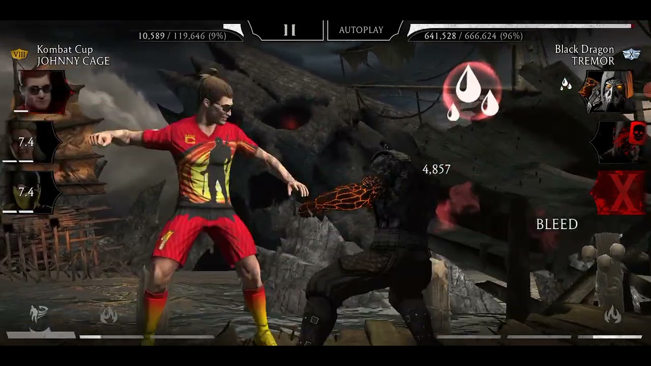 Sorcerers fatal tower 197 MK MOBILE Black Dragon team