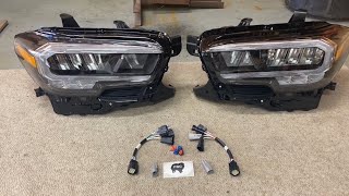 Player Profile 2020 #Toyota #Tacoma OEM Led Headlights Upgrade & Install on my 2019 Tacoma