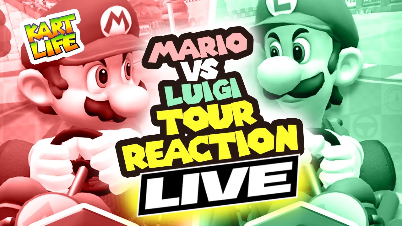 3 NEW Retro Tracks Debut! LIVE Mario vs Luigi Tour Reaction!!! - YouTube