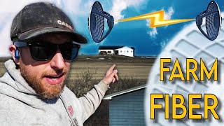 High Speed Farm Network!  How To Get Fiber To Your Farm/Home
