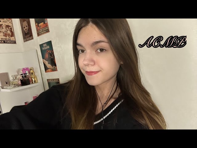 АСМР для твоего сна 🖤 звуки рта, визуалки, скретчинг и т.д. 🐾