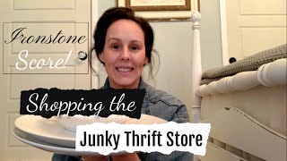 Thrift with Me / Thrift Store Haul / $.49 Ironstone Score!!