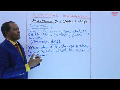 Uncertainty and Strategic Drift